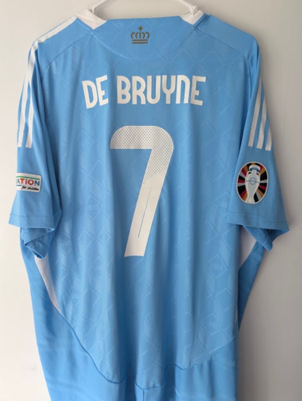 Belgium De Bruyne Jersey 2XL HEAT.RDY Soccer Shirt